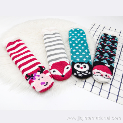 cartoon thick floor socks